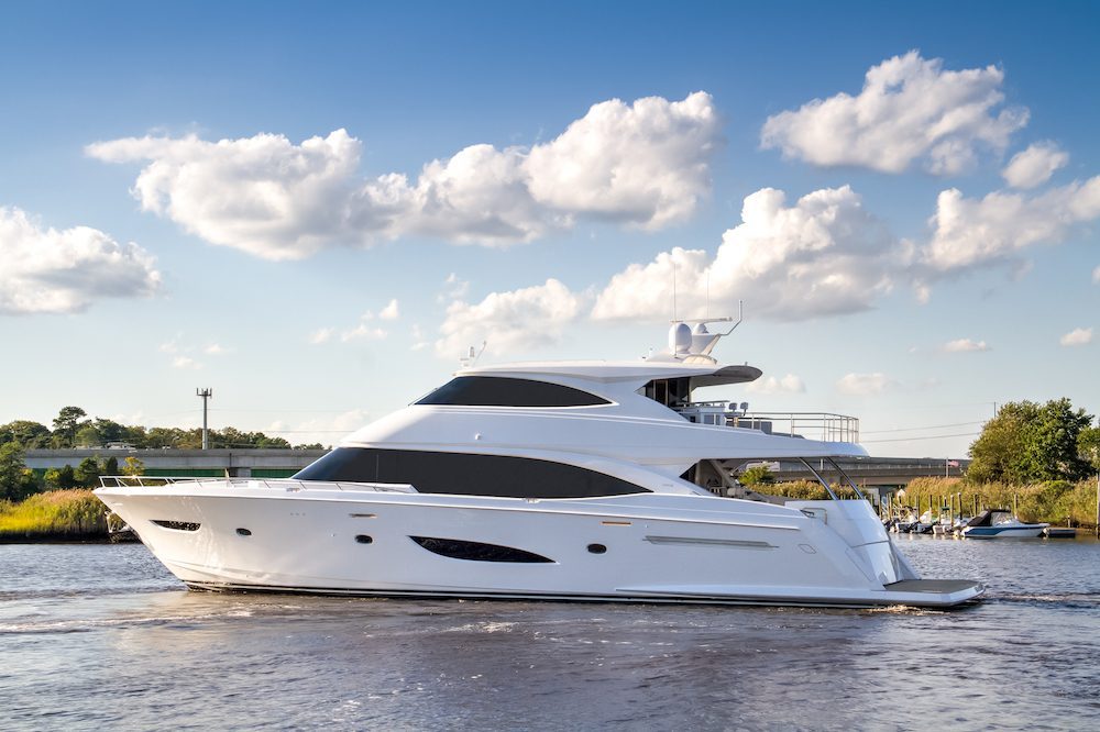 viking yacht beached in florida