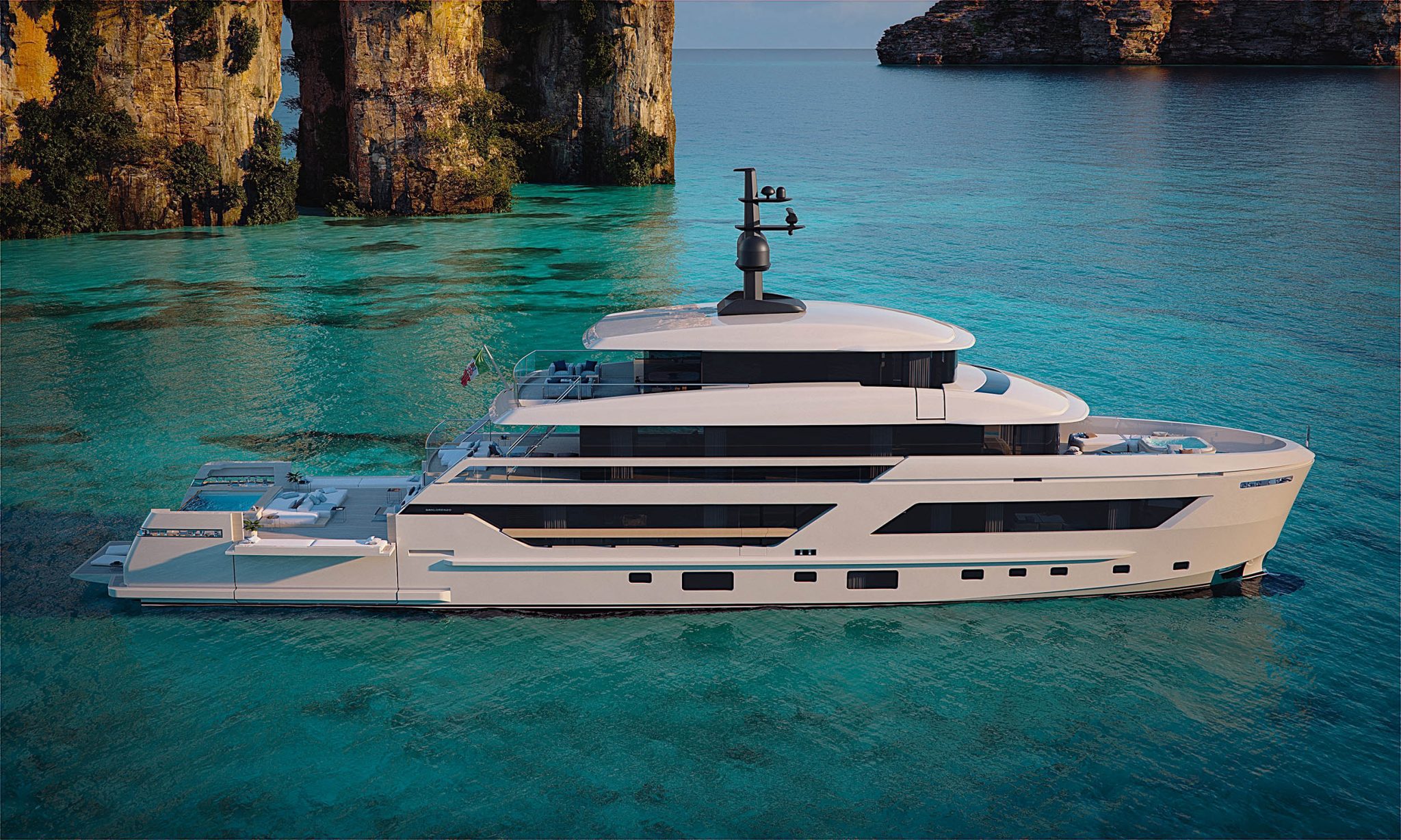 Sanlorenzo Introduces New Superyacht Concept X-Space - Simpson Marine