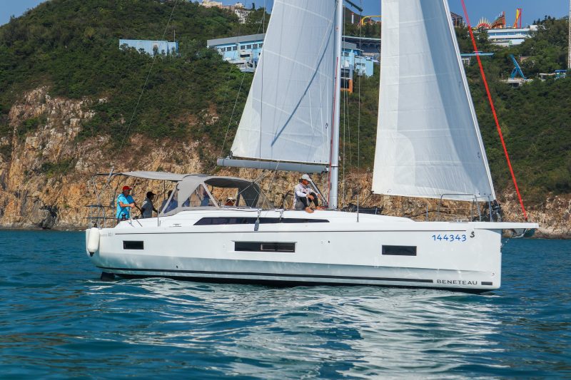 Beneteau Oceanis 40.1 handover in Hong Kong