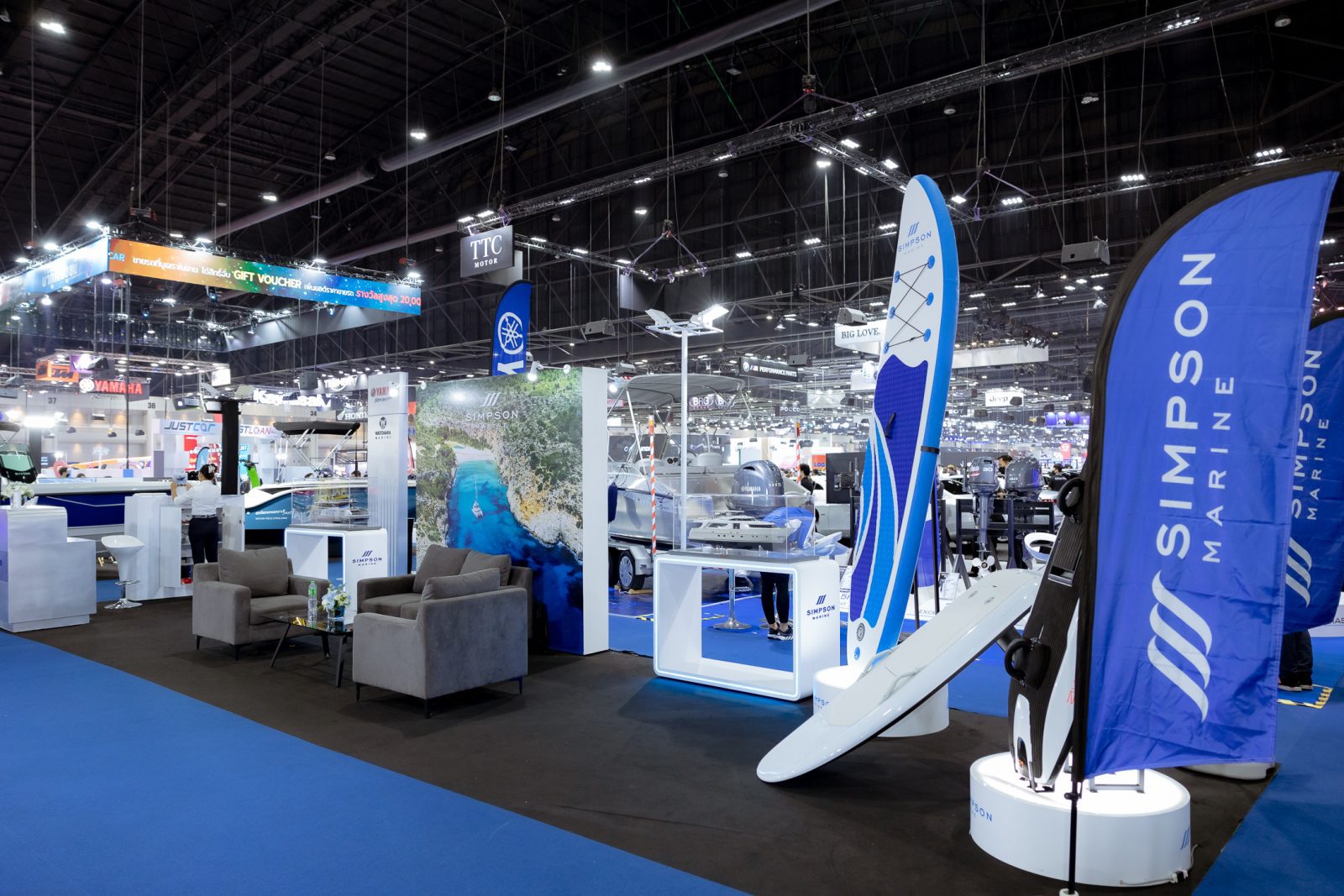Simpson Marine Thailand Displays Fleet of Yachts at 2022 Thailand